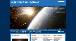 Desktop Screenshot of nearspaceballooning.com